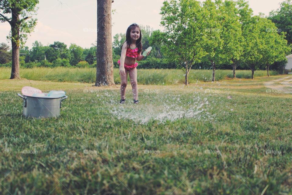 water balloon fun