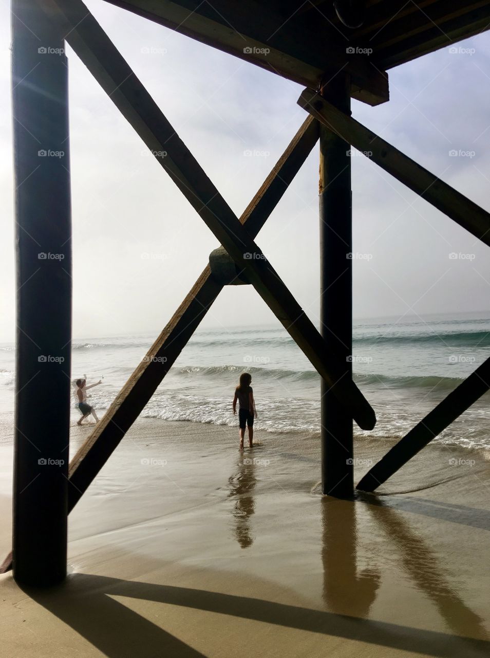 Children Beach Pier 