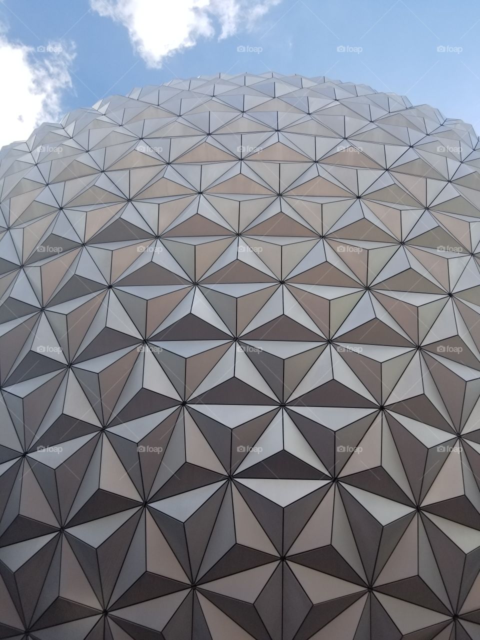 Spaceship Earth Close Up (Epcot)