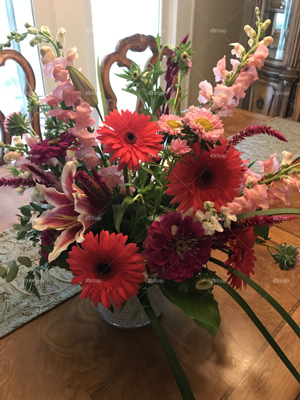 Flowers from someone who loves me