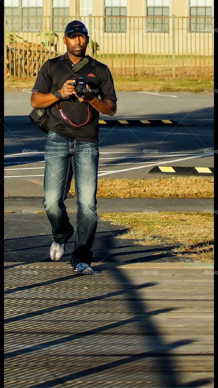 Walking to the sun....