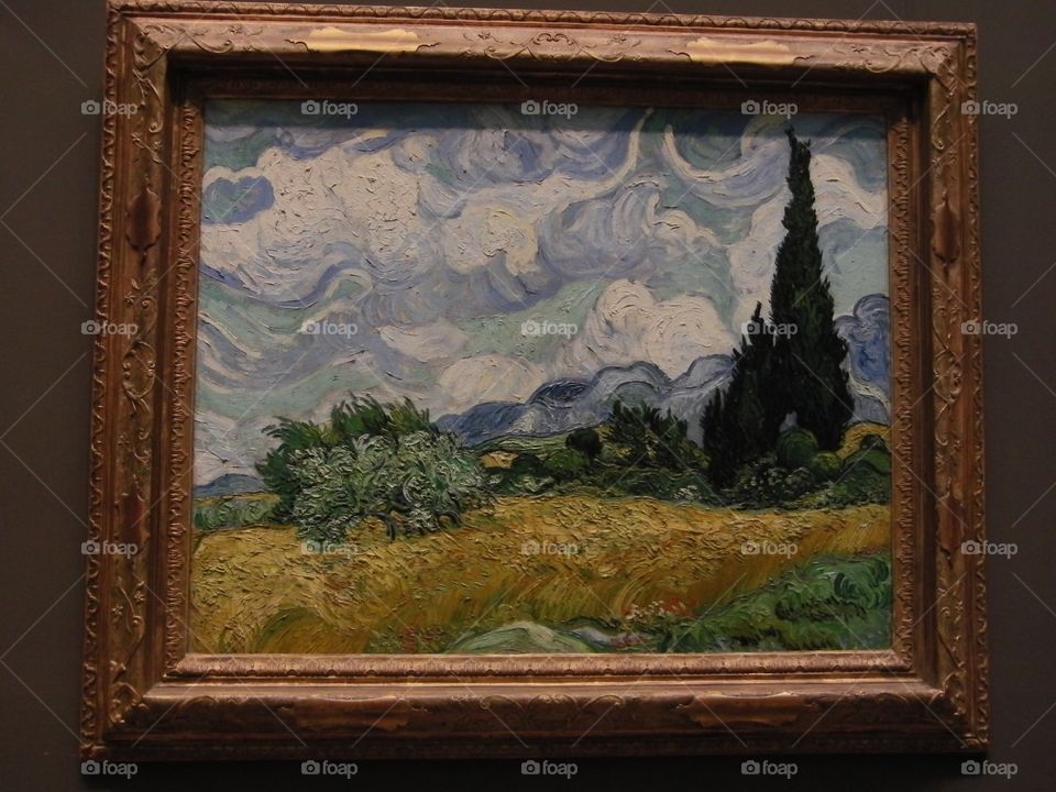 Painting at the Met in NYC