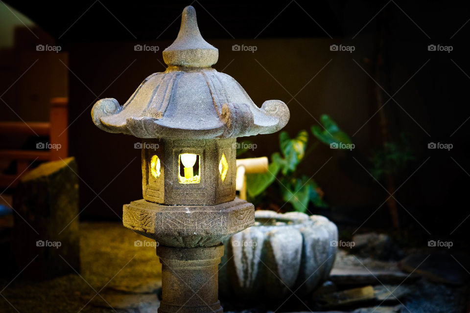 Japanese Tōrō Lantern