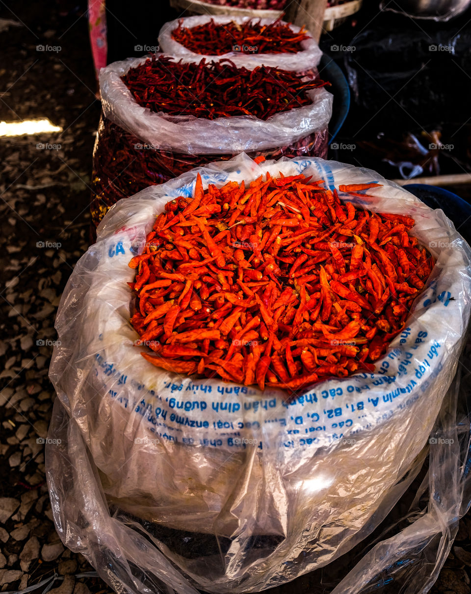 Red Hot chillies.
