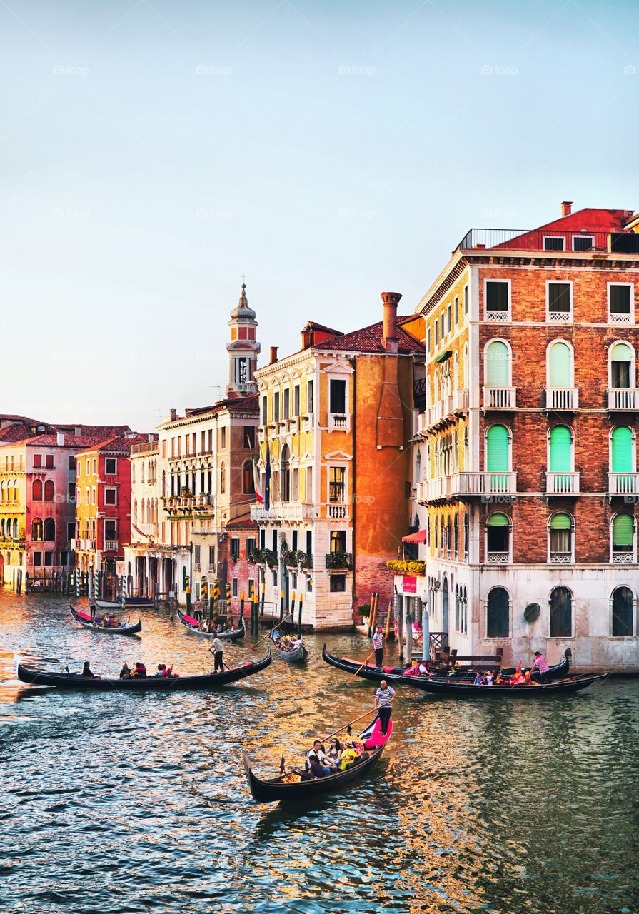 Grand canal Venice 