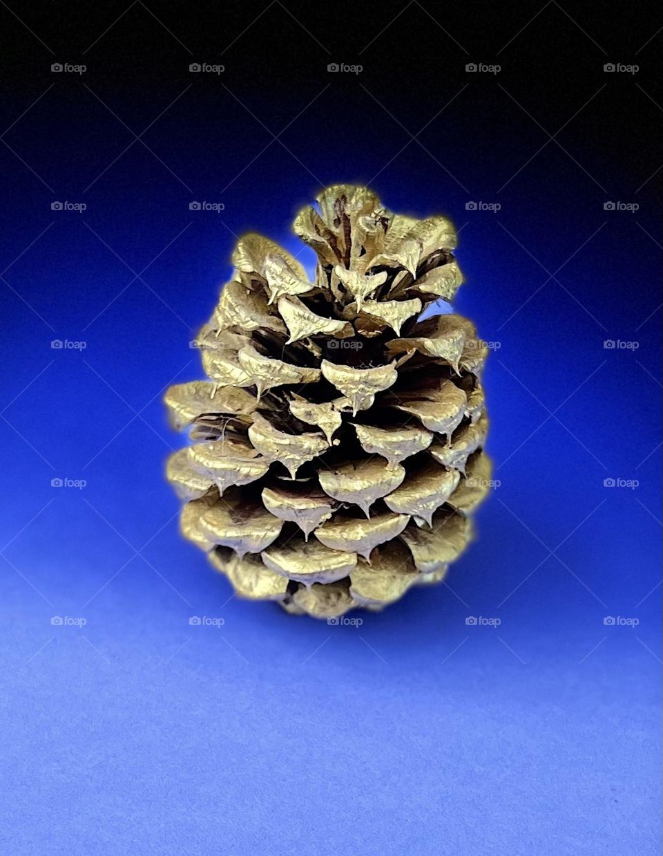 Gold Pine Cone