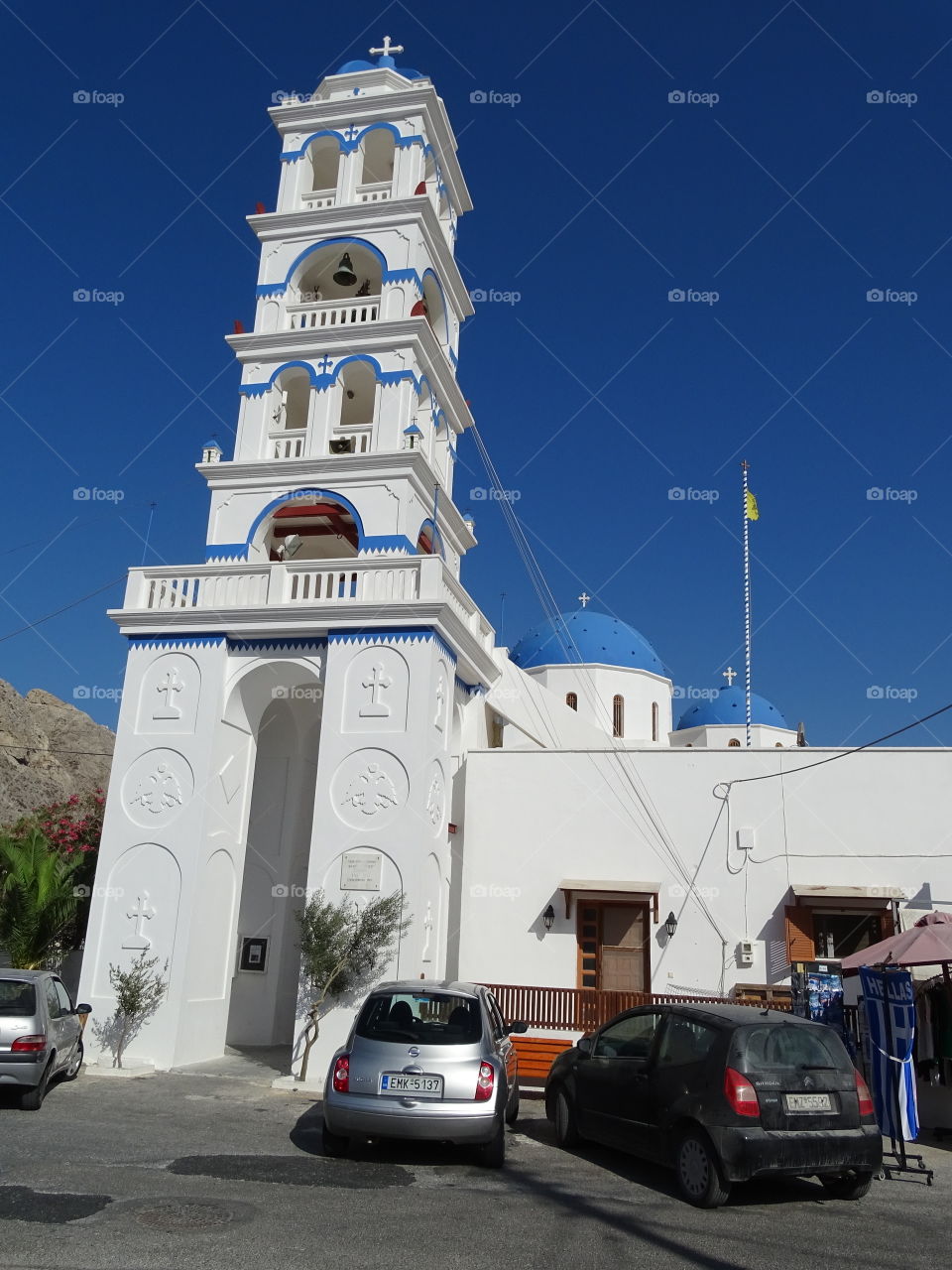 Greece Santorini Church. Greece Santorini Church