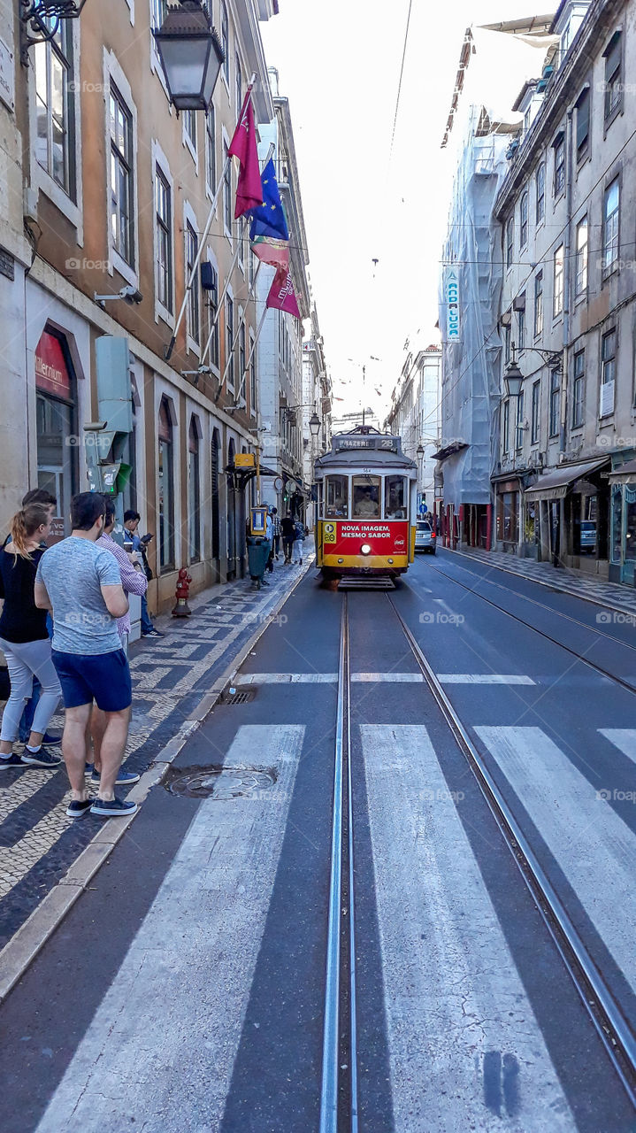 Street of Lisbon, Portugal.