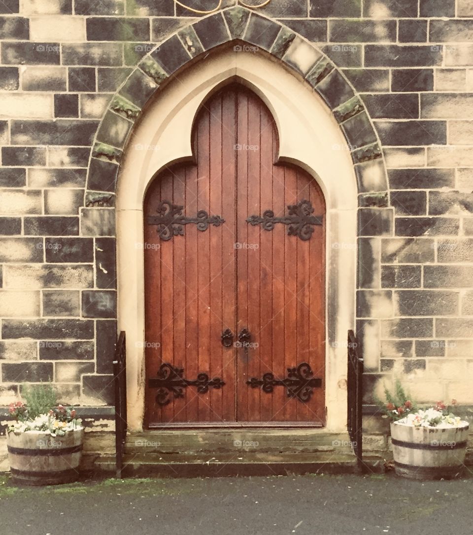 Church Door , Northern England