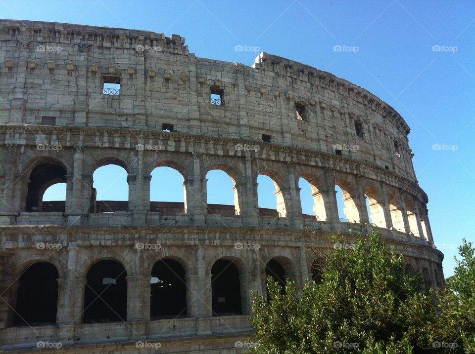 Coliseum . Travel in Rome