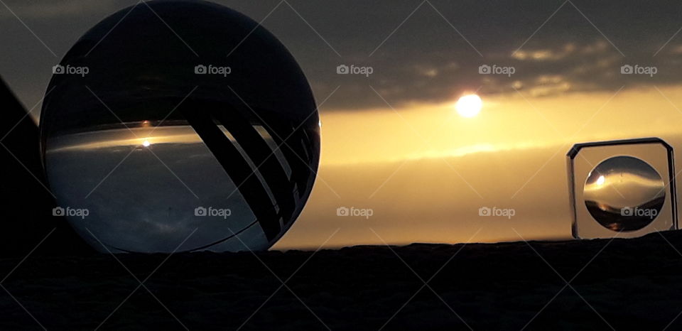 Couché de soleil à Berck