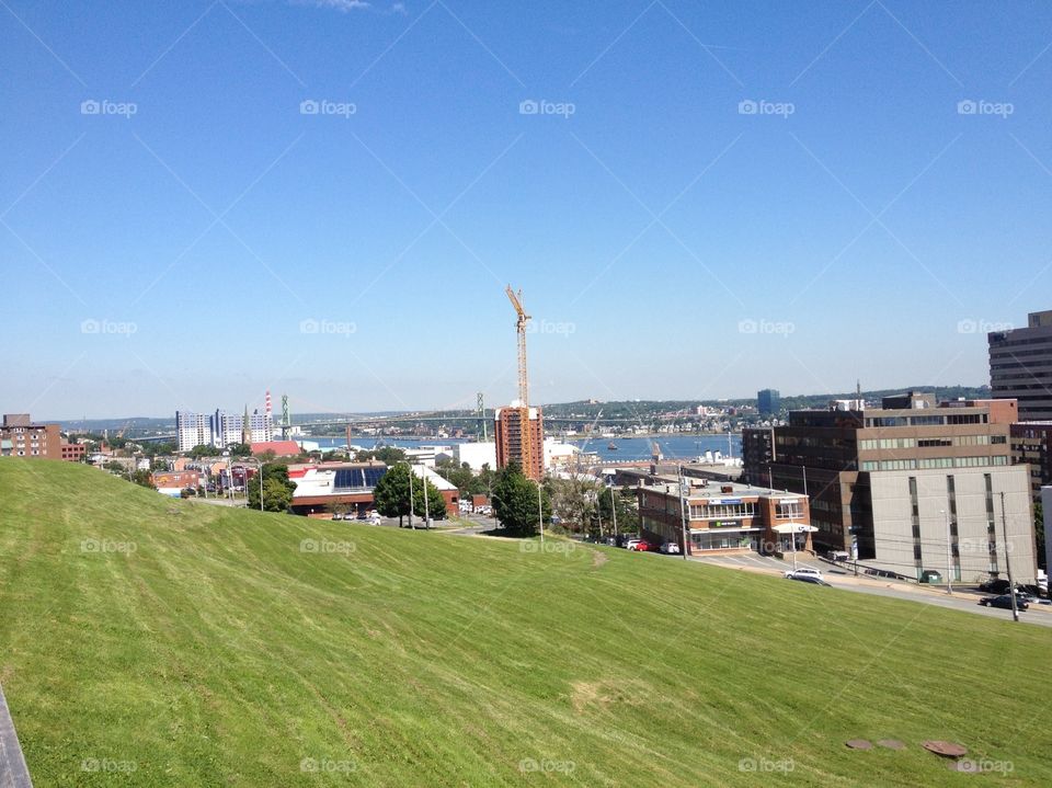 Overlooking Halifax, Nova Scotia