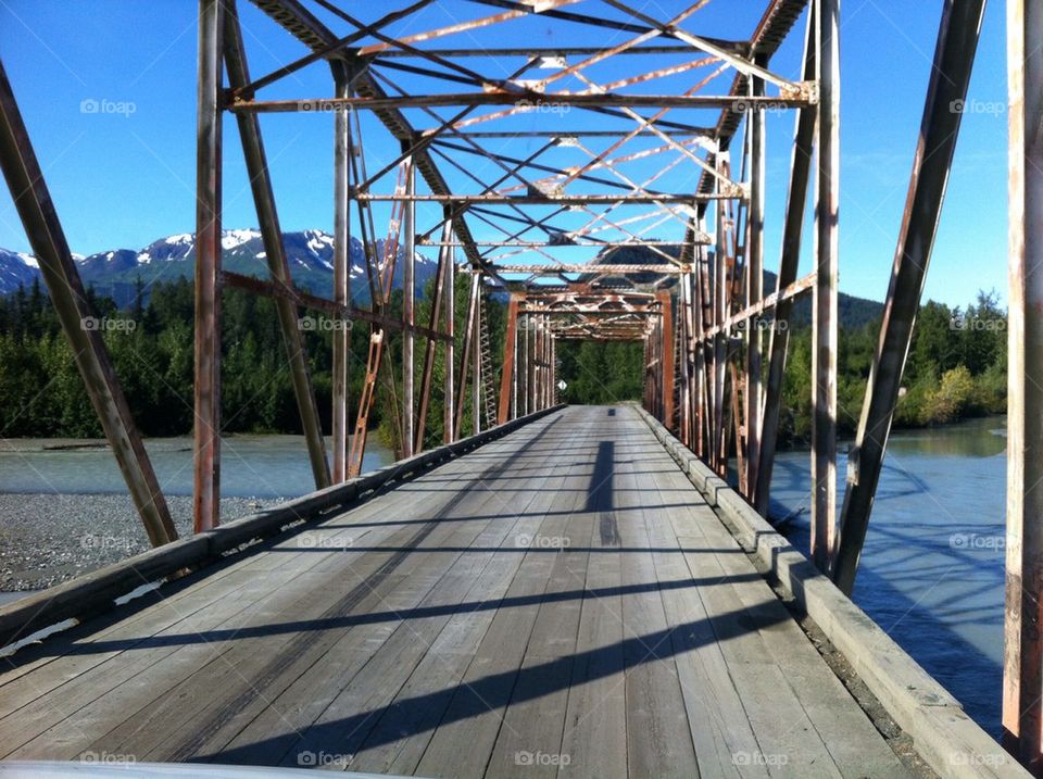 Bridge to Porcupine Creek