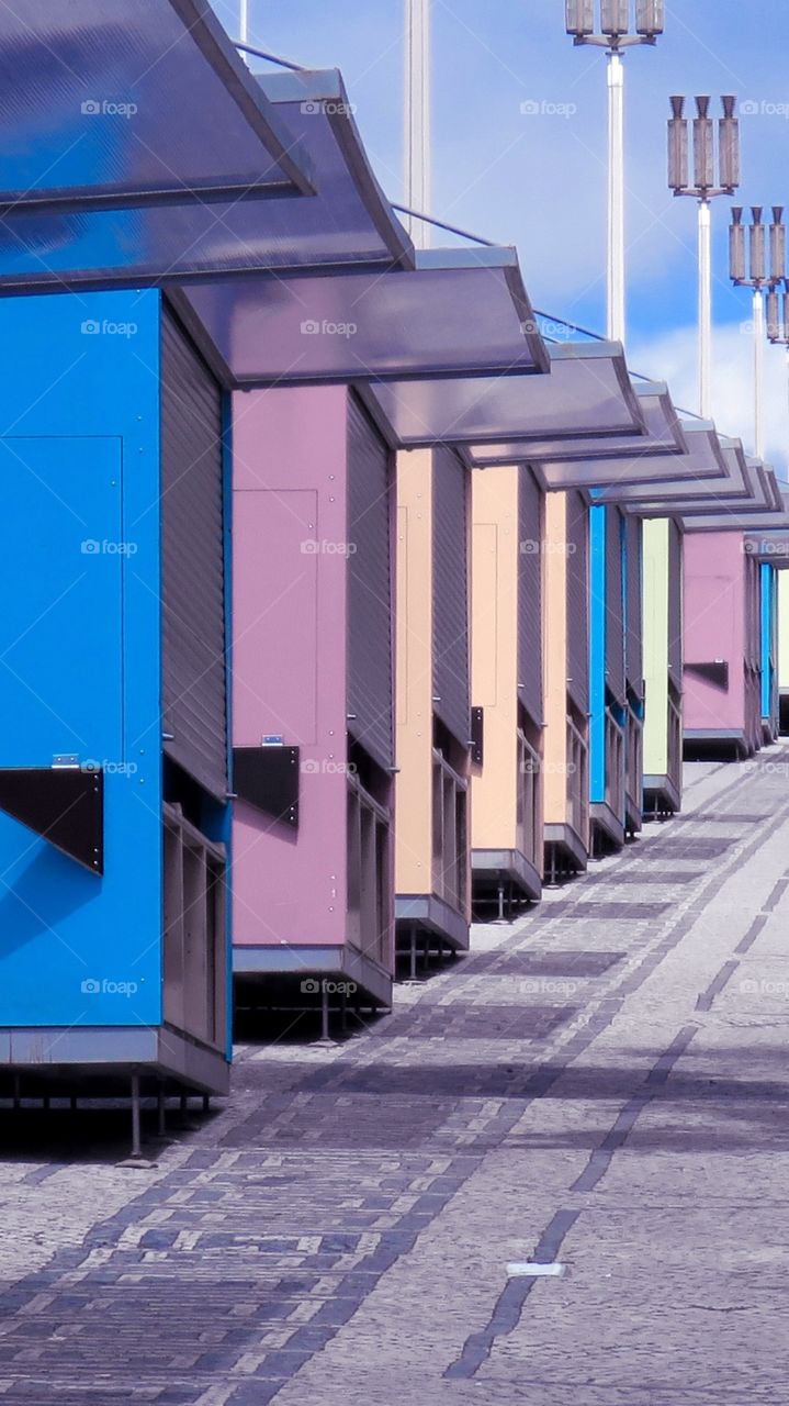 Colors. House and colors 

