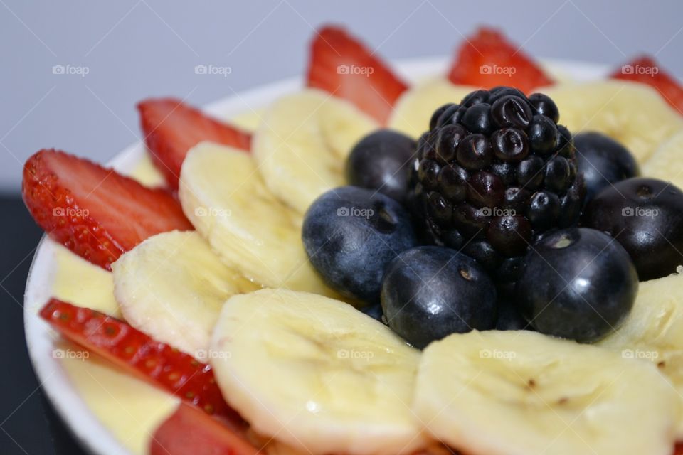 Close-up of fruit salad