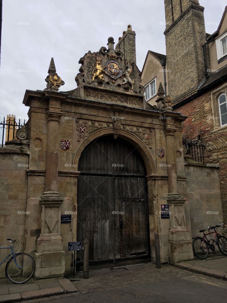 Cambridge city gate

