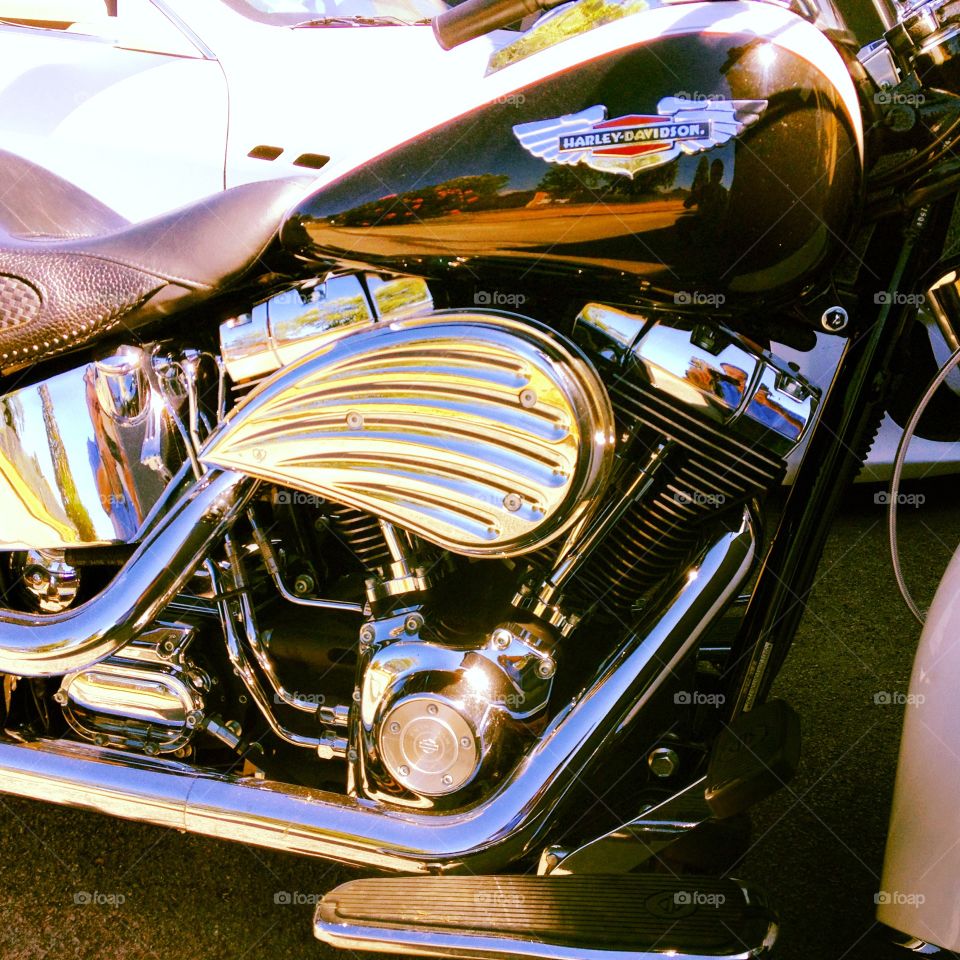 Harley Davidson motorbike details