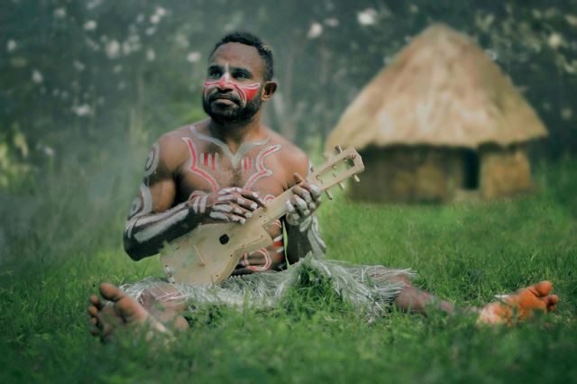 The Papua People Indonesia