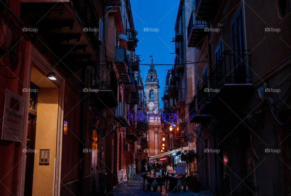 A corner of Palermo. Sicily, Italy.