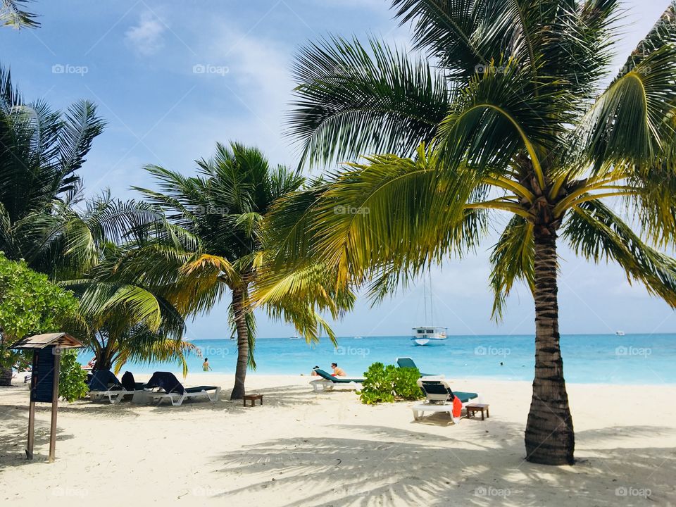 Maldives beach