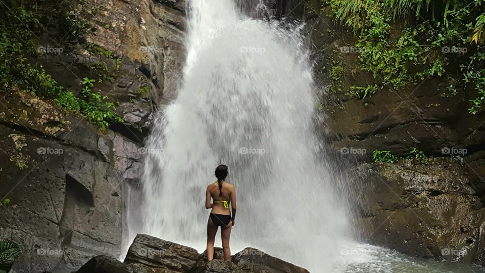 La Minas waterfall
