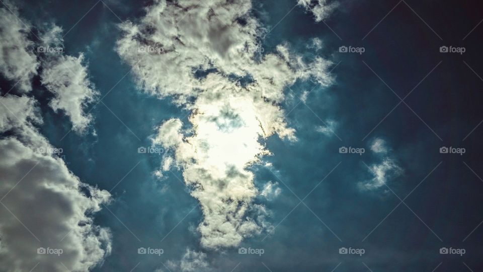 profile in the clouds