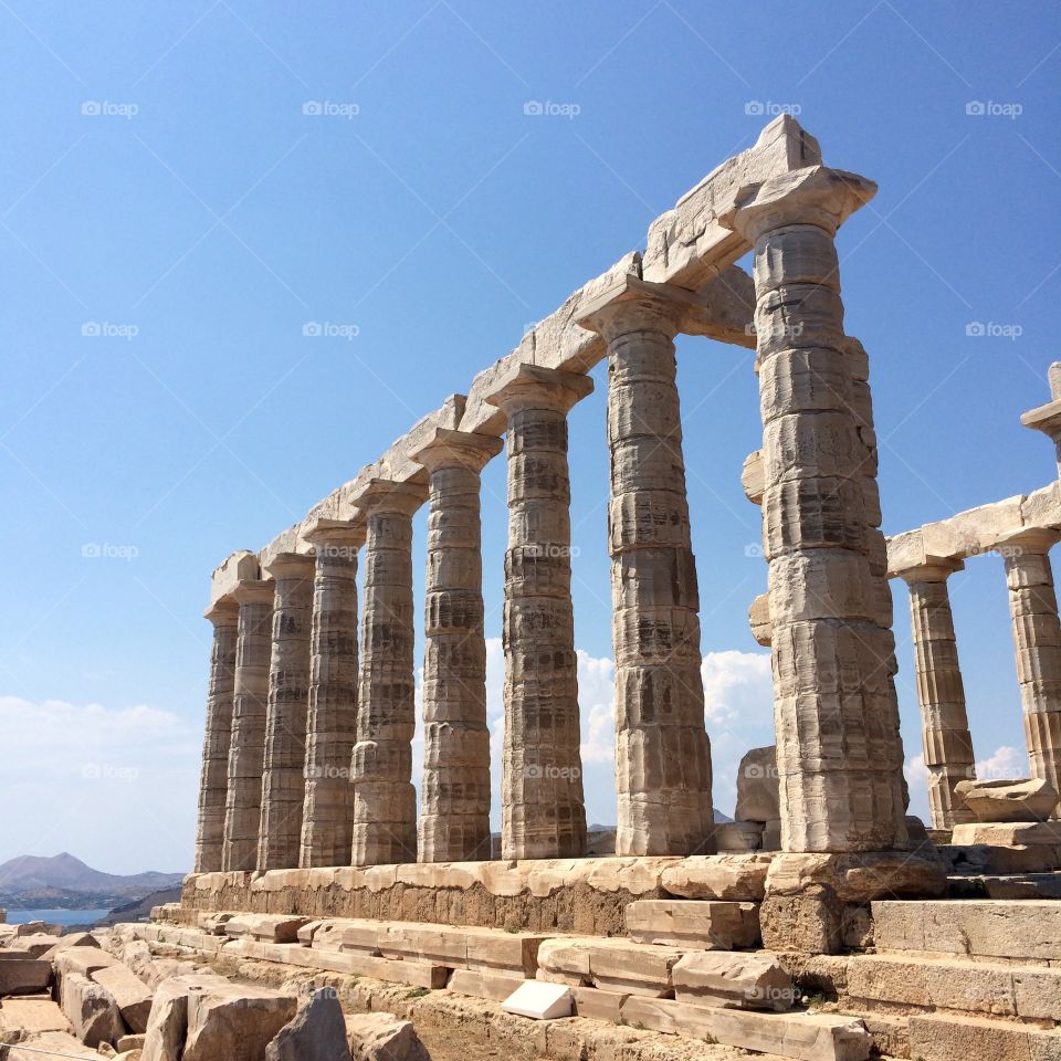 Poseidon's Temple. Poseidon's Temple
Athens, Greece
Summer 2015