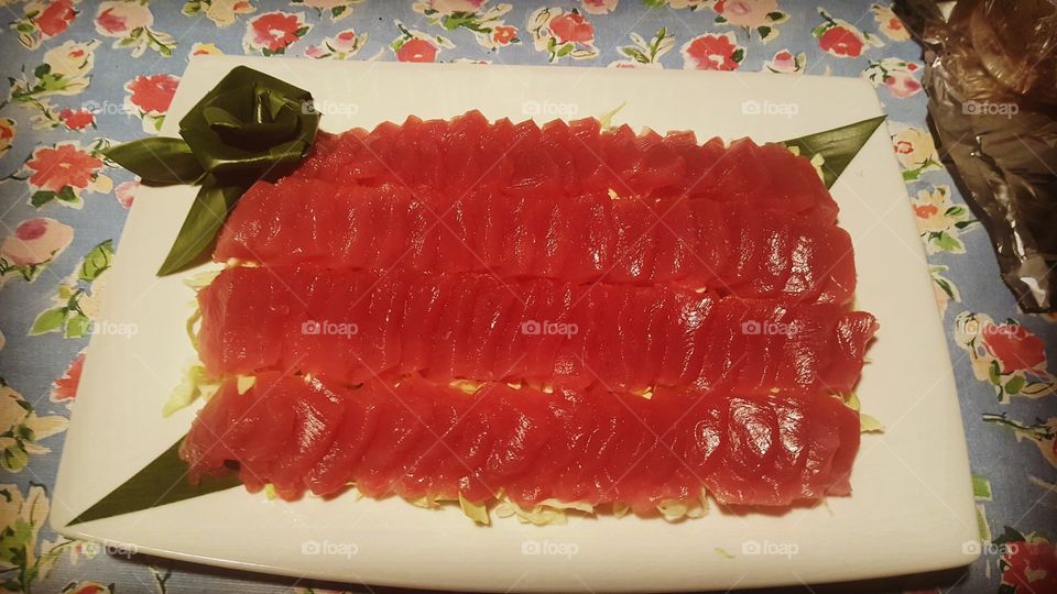 Ahi Sashimi Platter