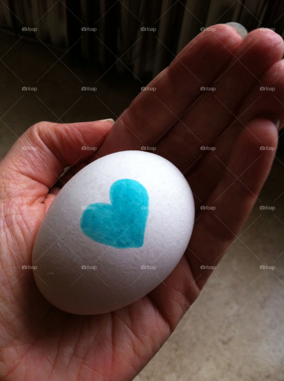 life easter egg baby hand by Titania