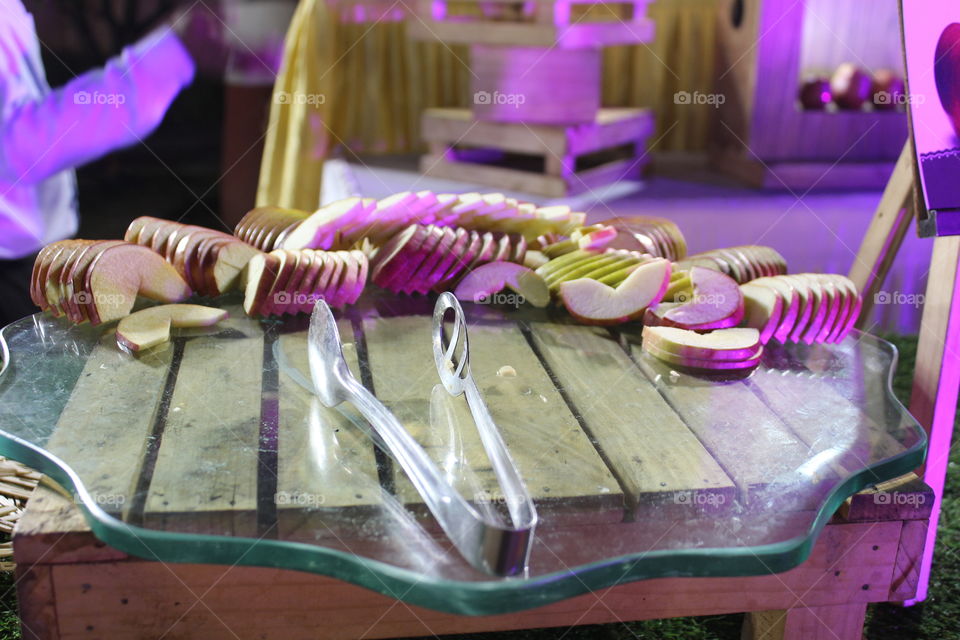 Finger Fruit cutting