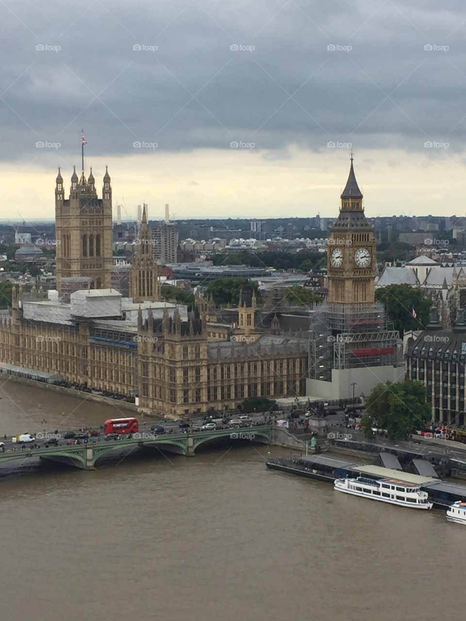 View from London eye #London