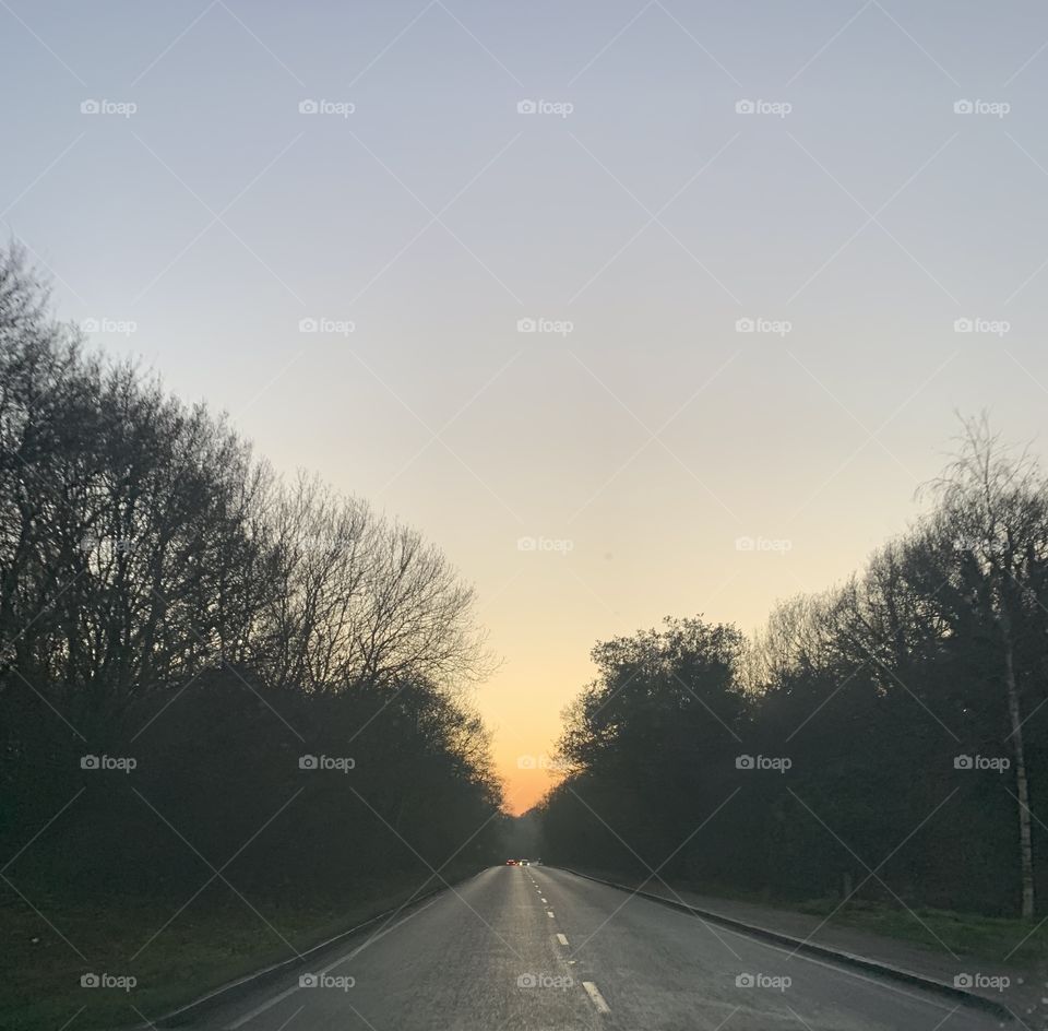 A long drive and good music is one of the most relaxing feeling