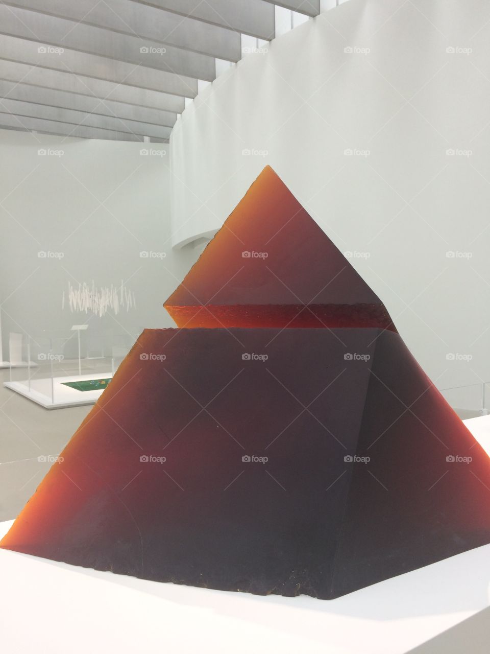 Glass pyramid 