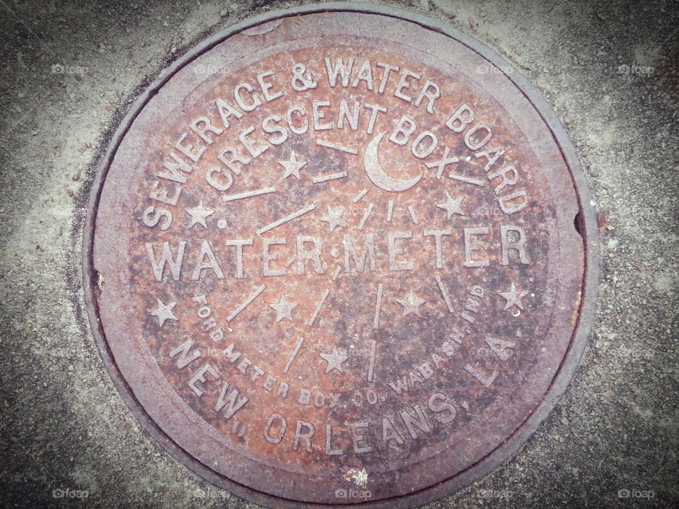 New Orleans Water Meter Cover