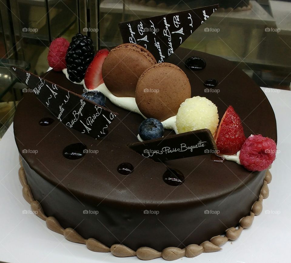 Chocolate Decorated Cake