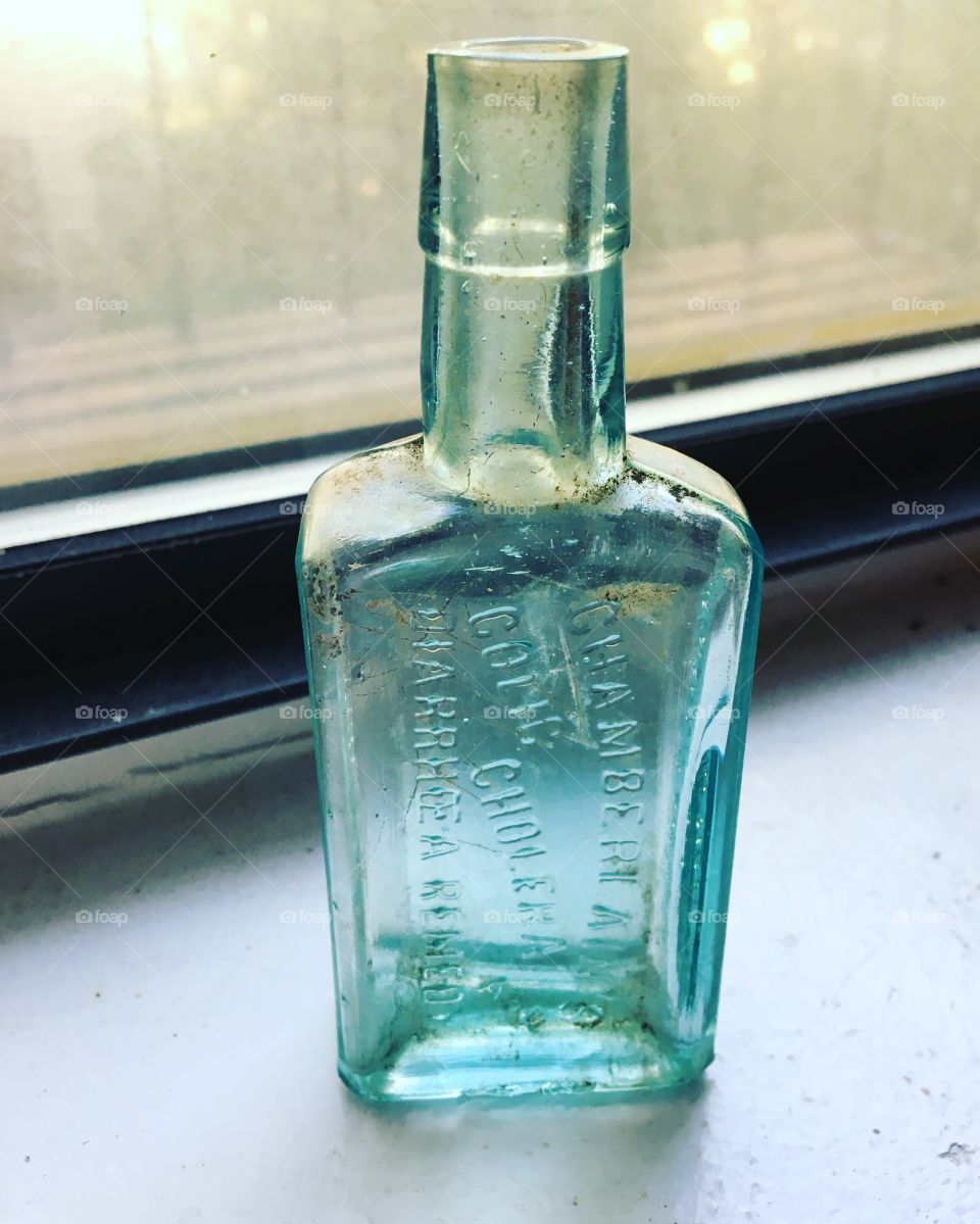 Vintages medical bottle 