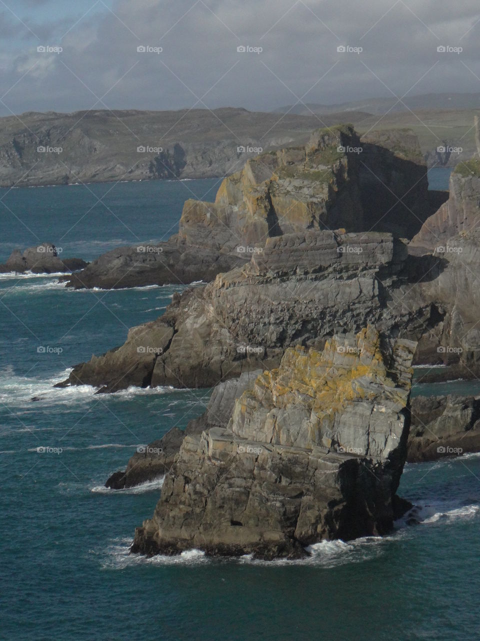 Mizen Head cliffs in Ireland