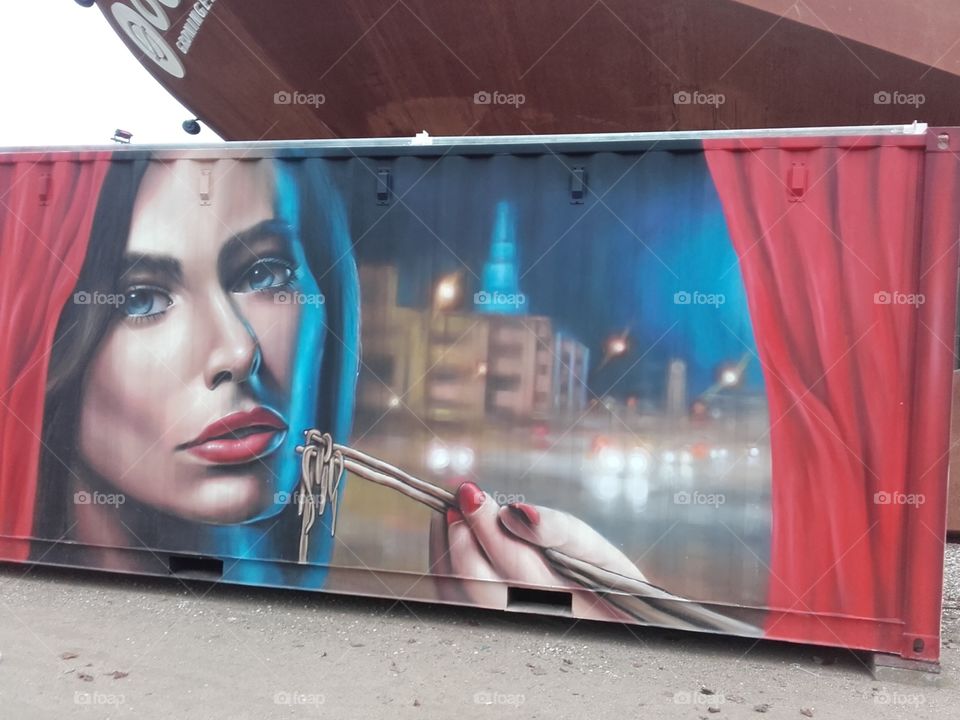 street painting
