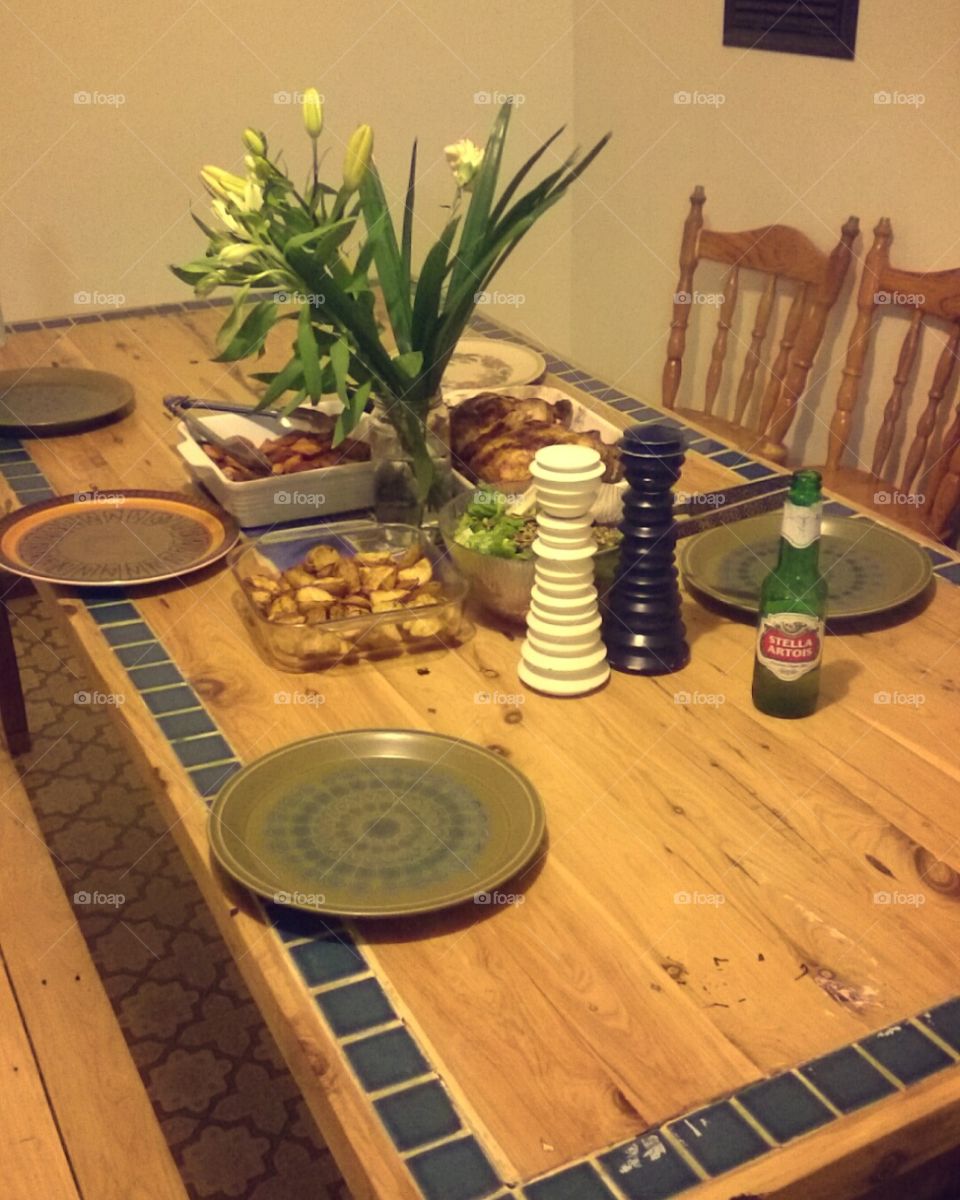 Dinner with friends Australia