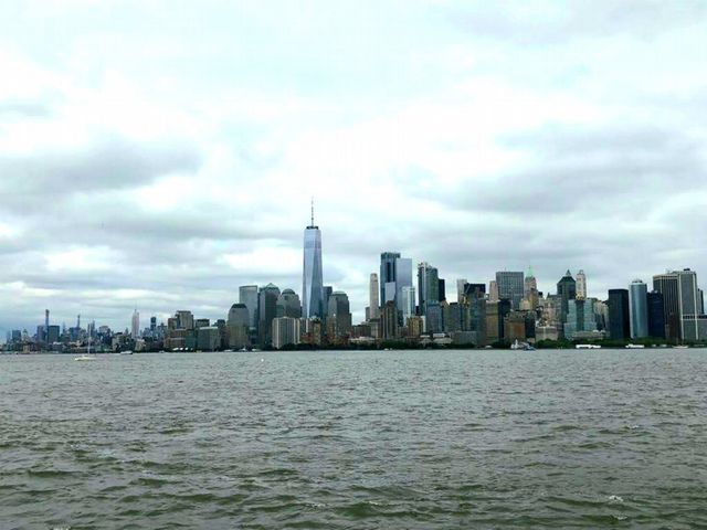 View of Manhattan Island, from the Hudson.