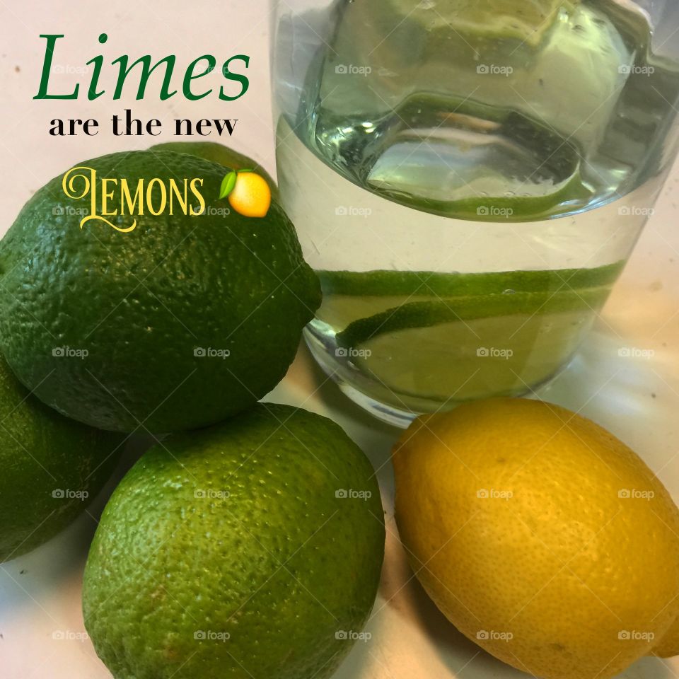 Limes are the new Lemons