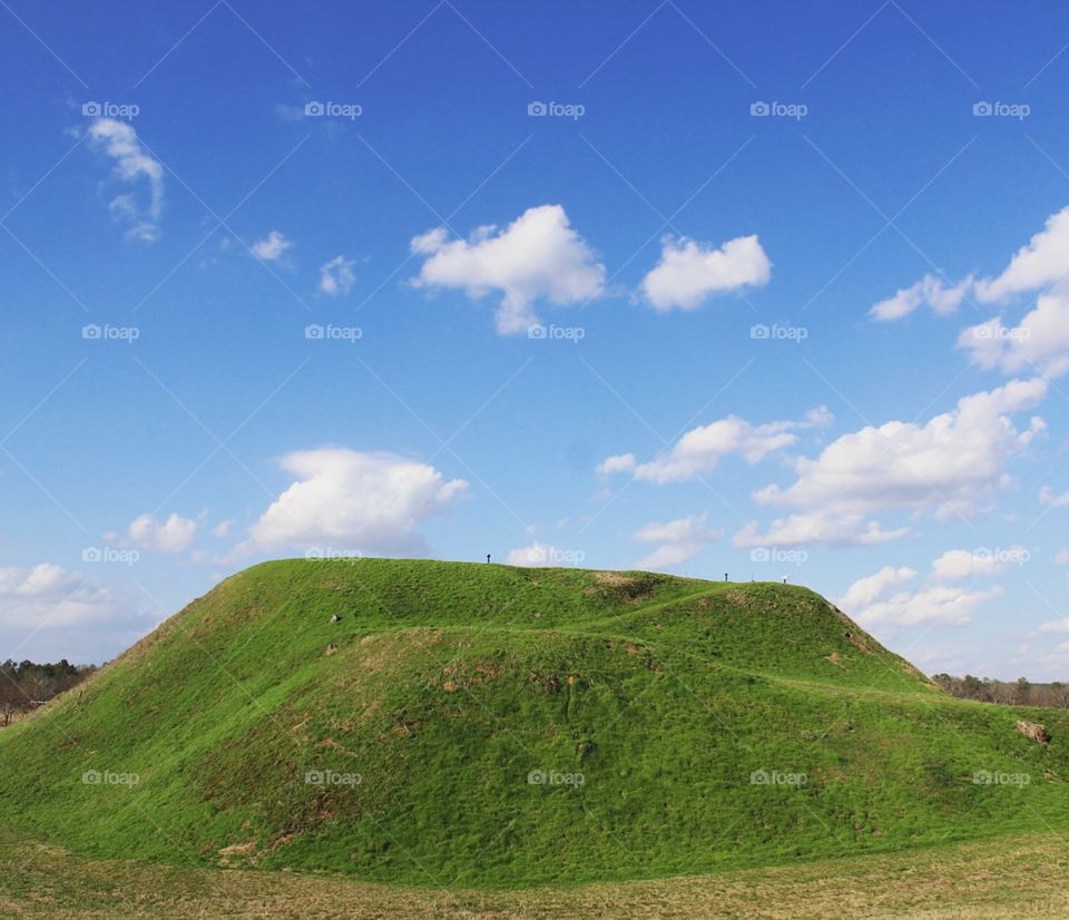 Indian mounds 