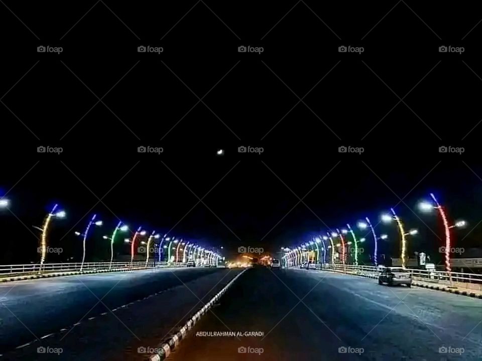 Glory be to God, the magnificent and picturesque view and the natural green trees are a view that is nothing more wonderful than it