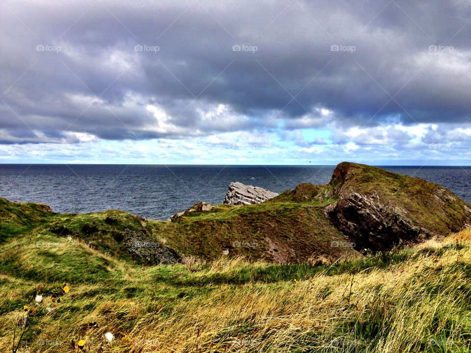 beach sky united kingdom scotland by dannytwotaps