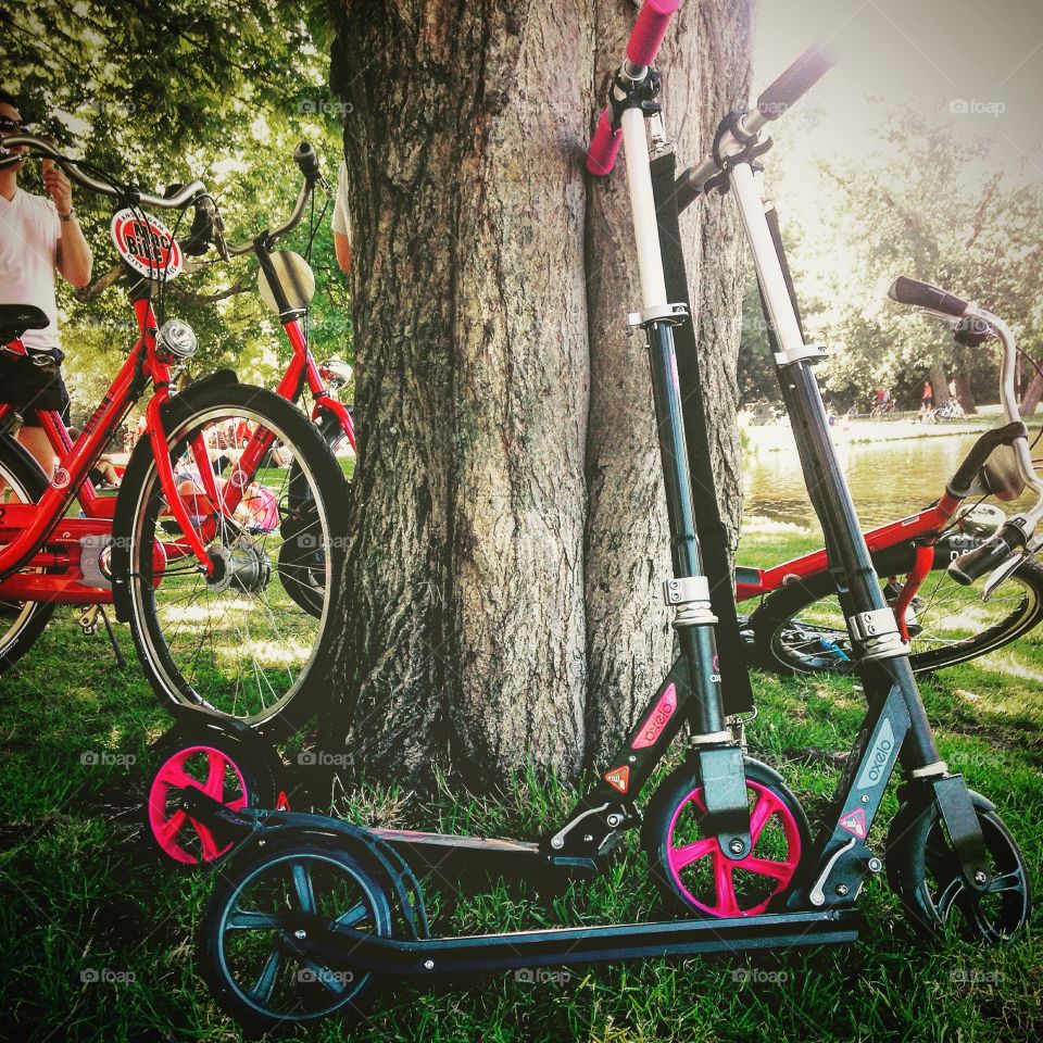 Amsterdam on a Segway