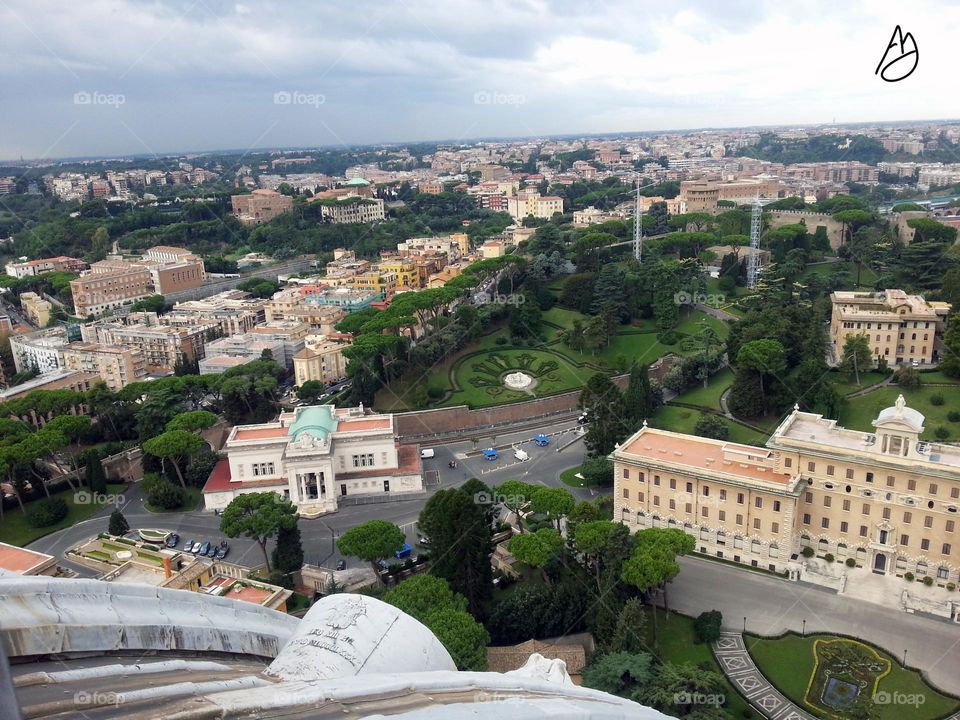 Vatican Roof View