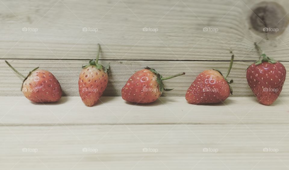 Little strawberries