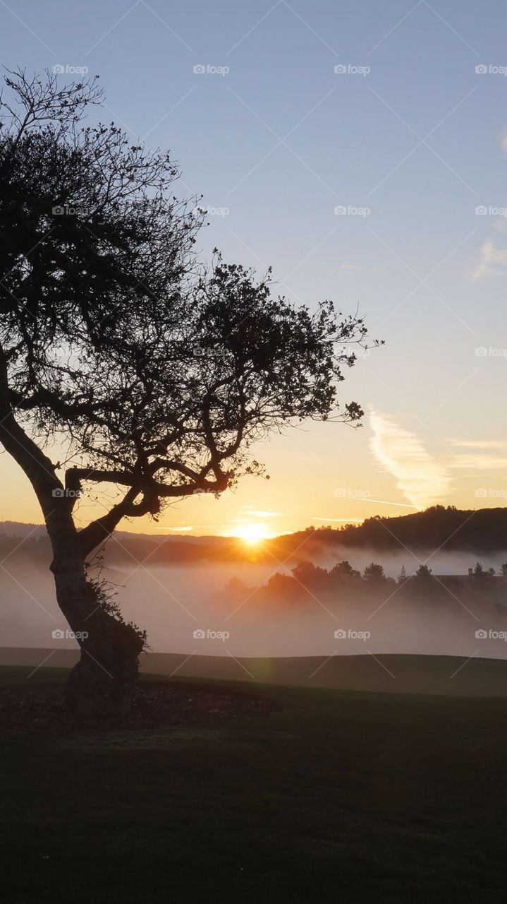 A Beautiful Sunset at My Free Time