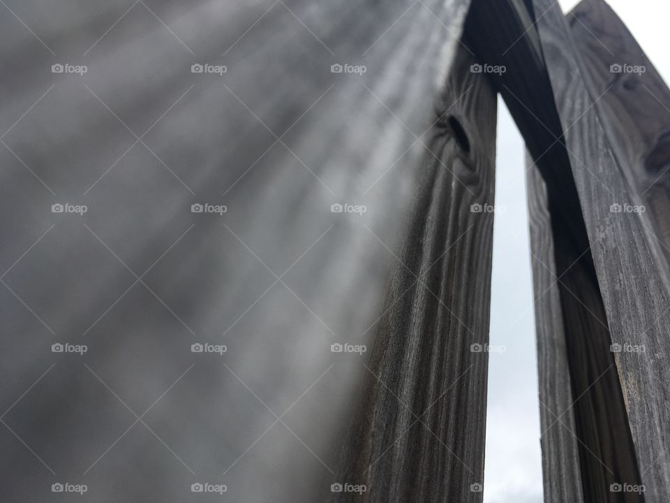 Through the openings 