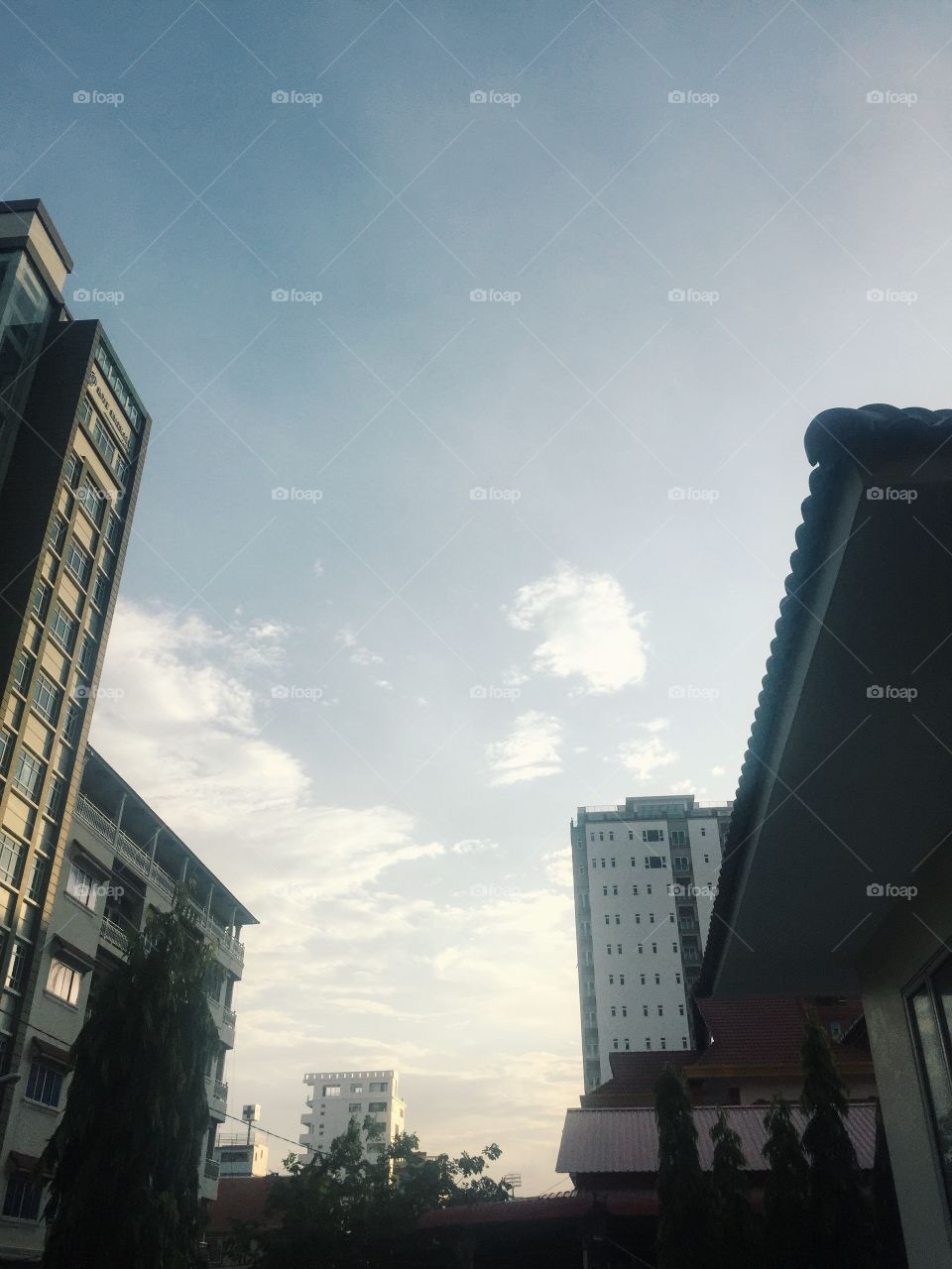 Phnom Penh city view 